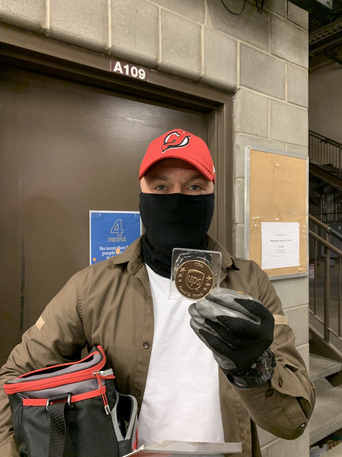 UPS Delivery Driver Chris Holler Brings Christmas Joy to